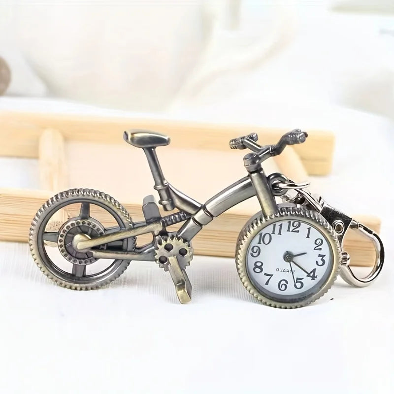Reloj llavero de bicicleta vintage