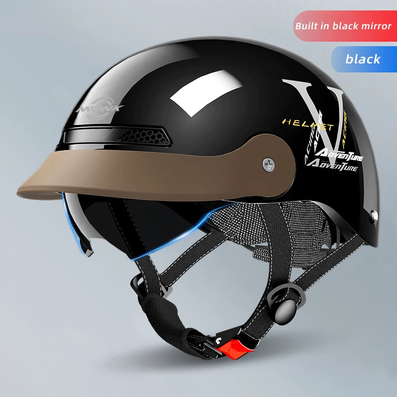 Low-Profile Half-Helmet