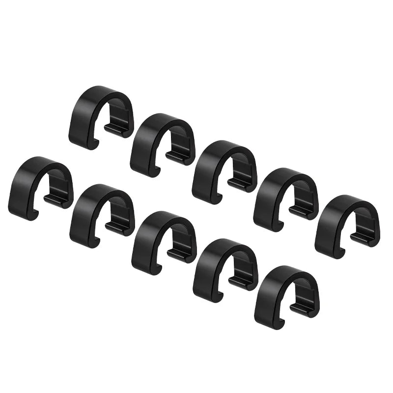 10Pcs Bicycle Frame U Buckle for Brake Cable