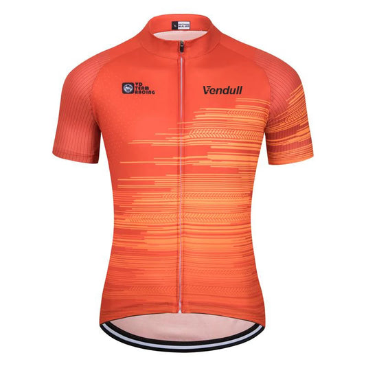 Men’s Short Sleeve Cycling Jersey – 3D Ergonomic Cut, Full Zip, 5 Designs