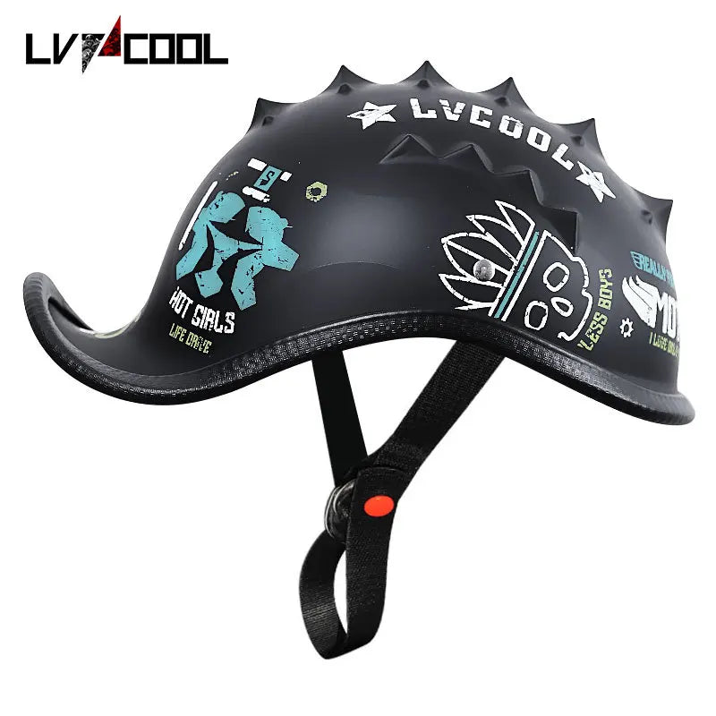 Spike Half-Helmet