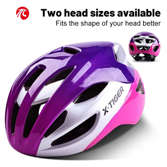 Dual-Size High-Ventilation Cycling Helmet