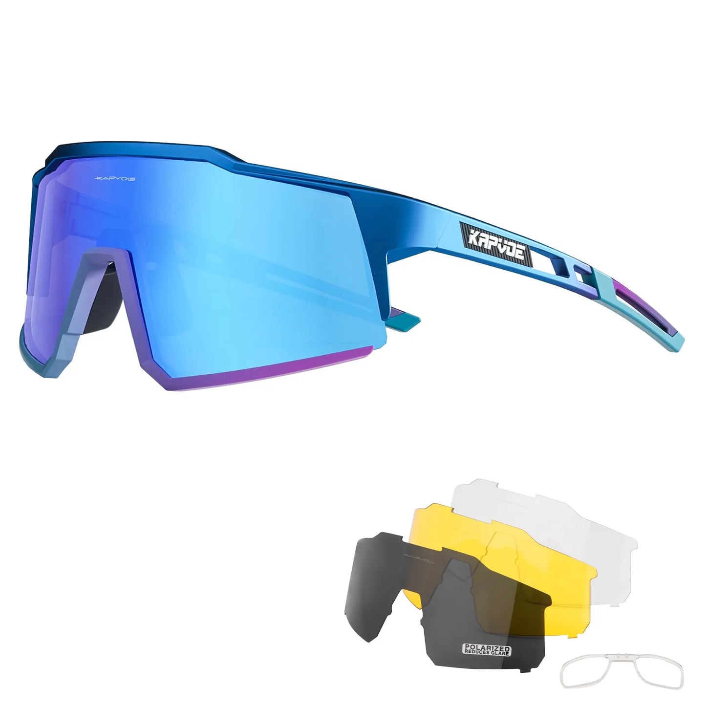 Multi-Lens Cycling Glasses