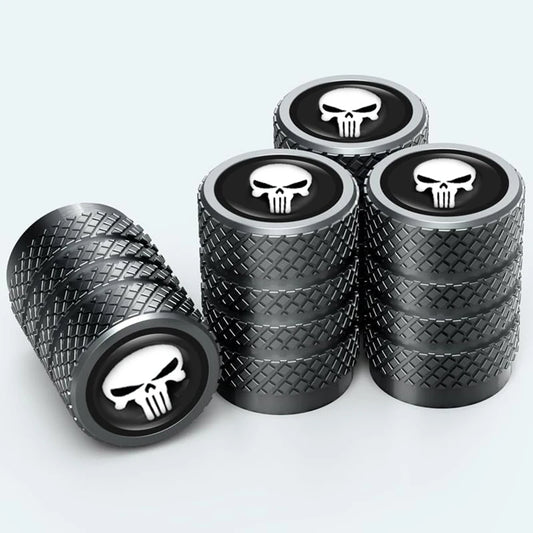 Skull Valve Caps (4 pcs)