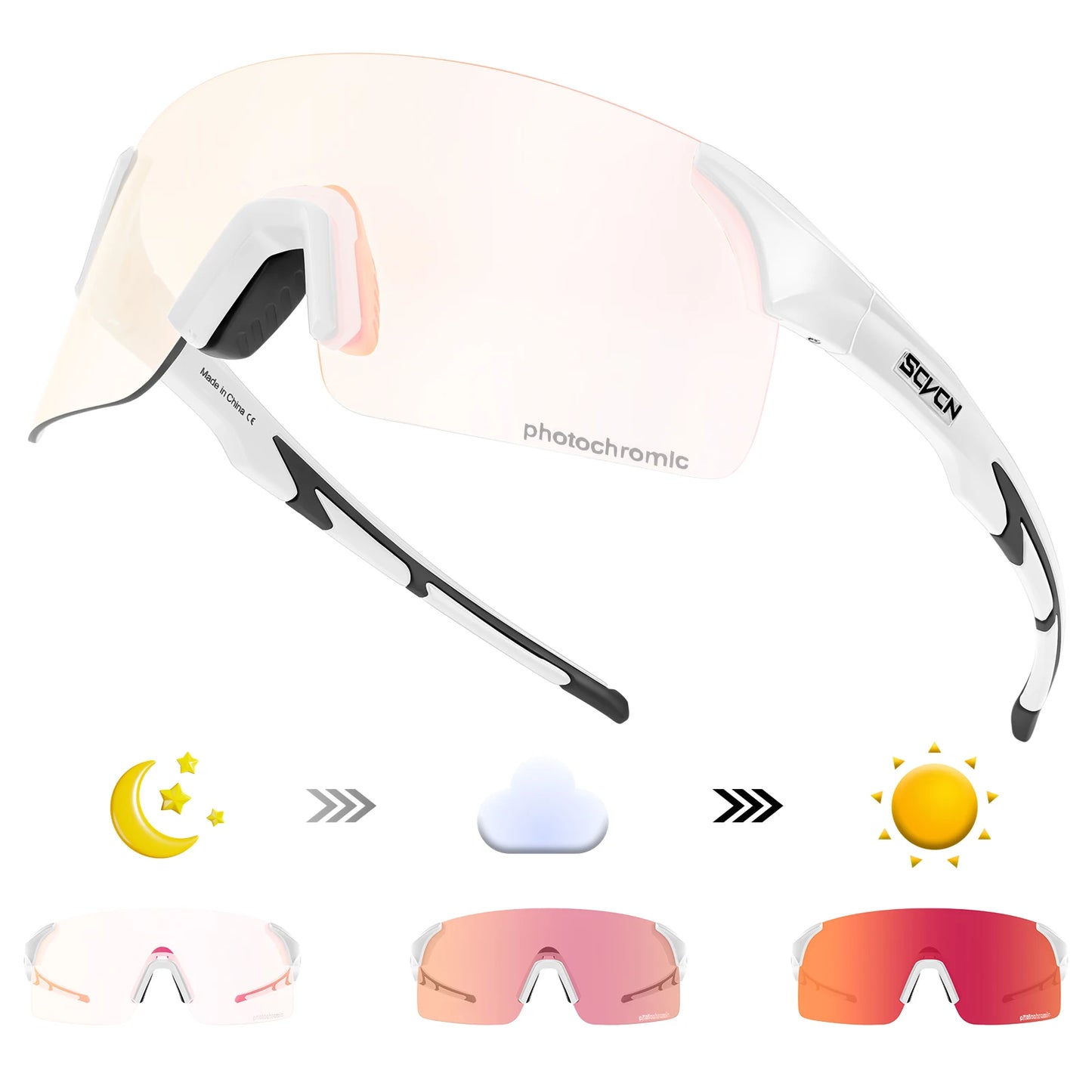 Futuristic Shield Sunglasses