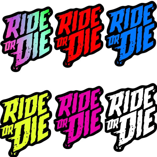 Ride or Die Vinyl Decal