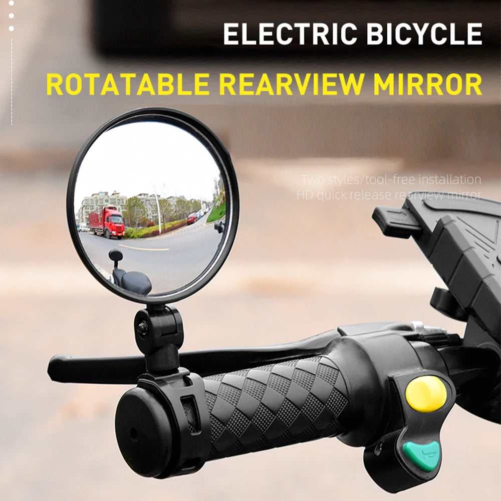 Rotatable Bicycle Rearview Mirror