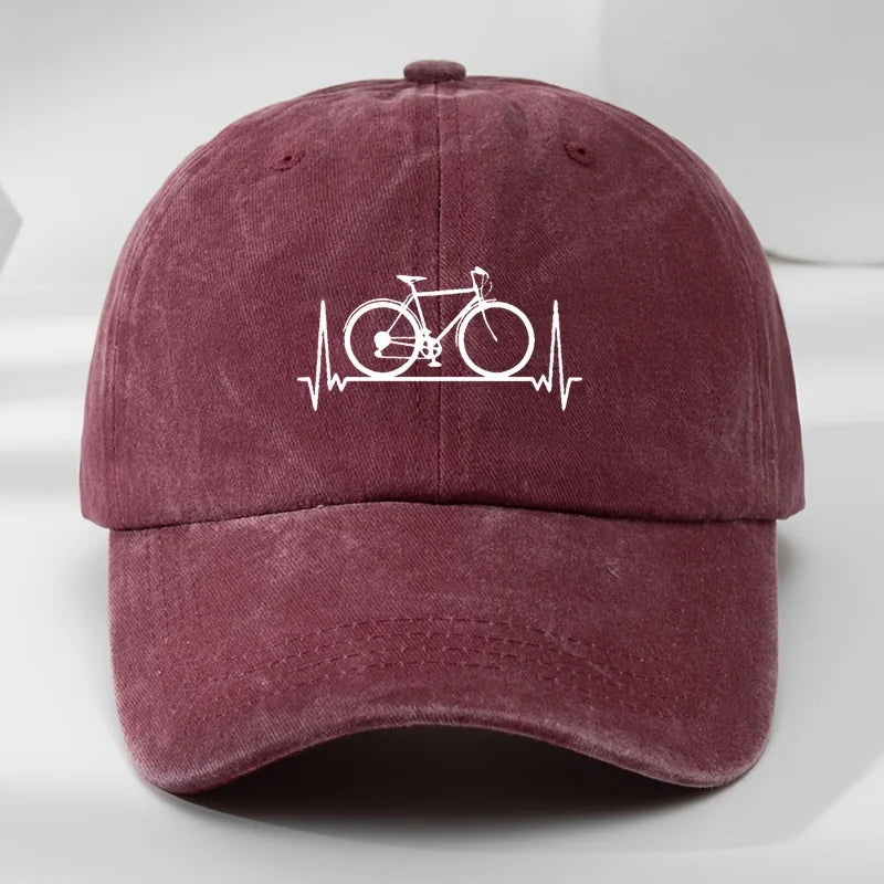 Cappello cardiaco in bicicletta