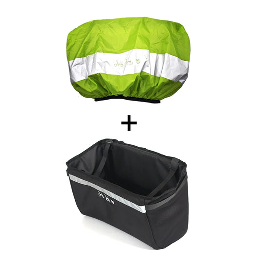 Foldable Front Bicycle Basket