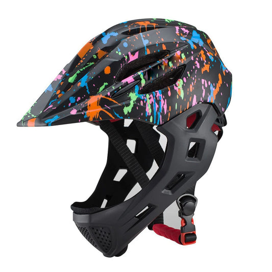 Kids' 2-in-1 Full Face/Open Helmet