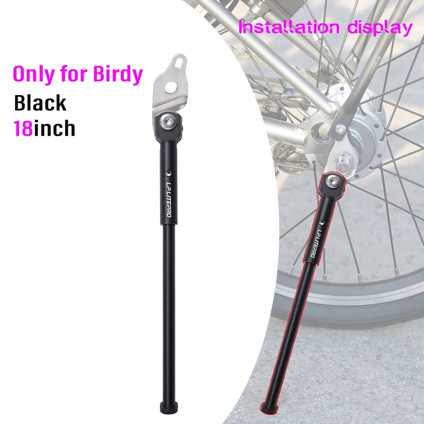 Fahrradständer aus Aluminiumlegierung