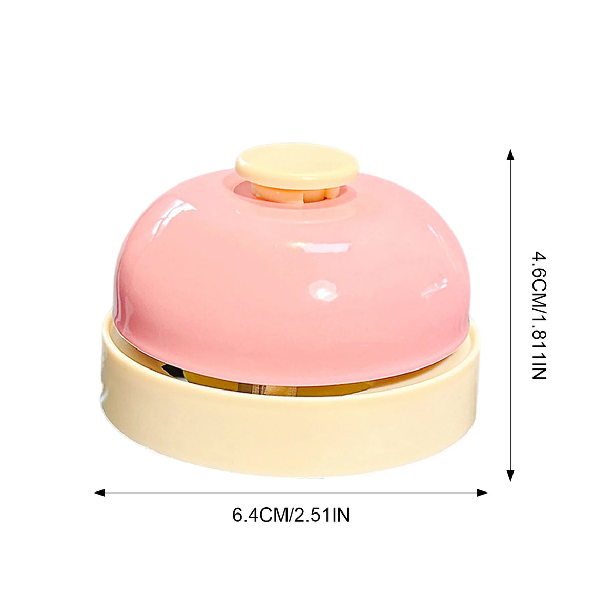 Cute Pink Cartoon Bike Bell – Loud Kids Bicycle Bell