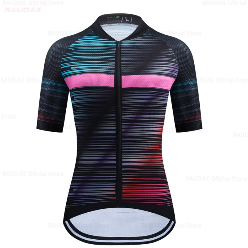 Women’s Cycling Jersey Set – Short Sleeve MTB & Triathlon Bike Kit