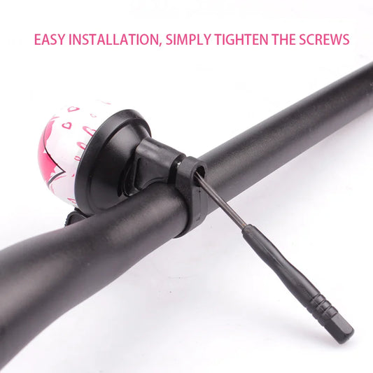 Sonnette de vélo Love-Heart Aluminium