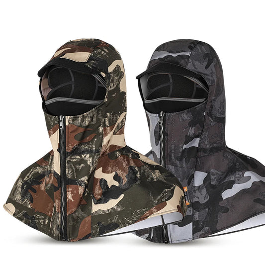 2 in 1 Winter Waterproof Cycling Hood Face