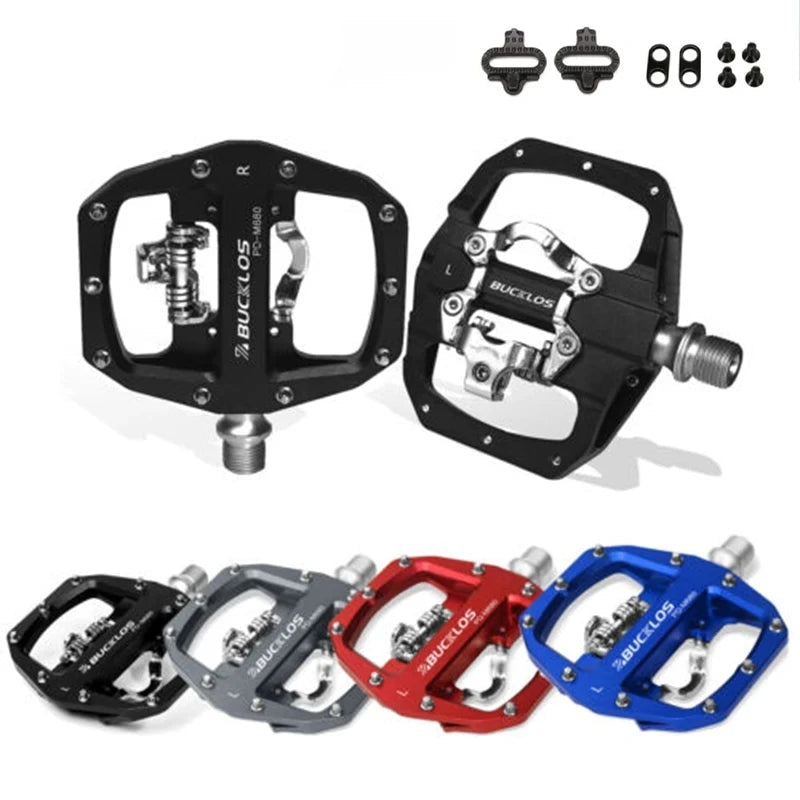 Pédales plates pour vélo de montagne BUCKLOS, pédales de vélo Pédales plates pour vélo de montagne BUCKLOS, pédales de vélo