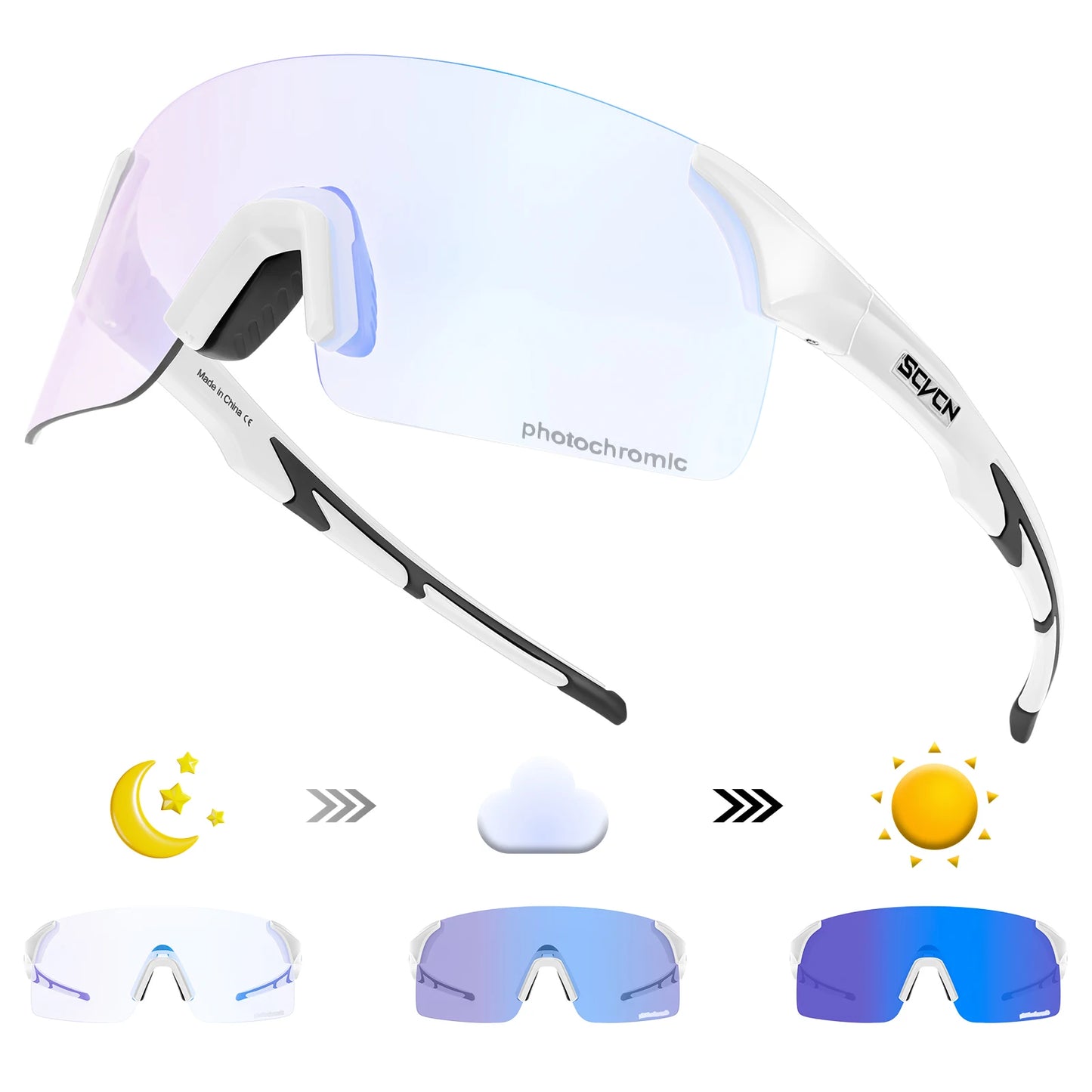 Futuristic Shield Sunglasses