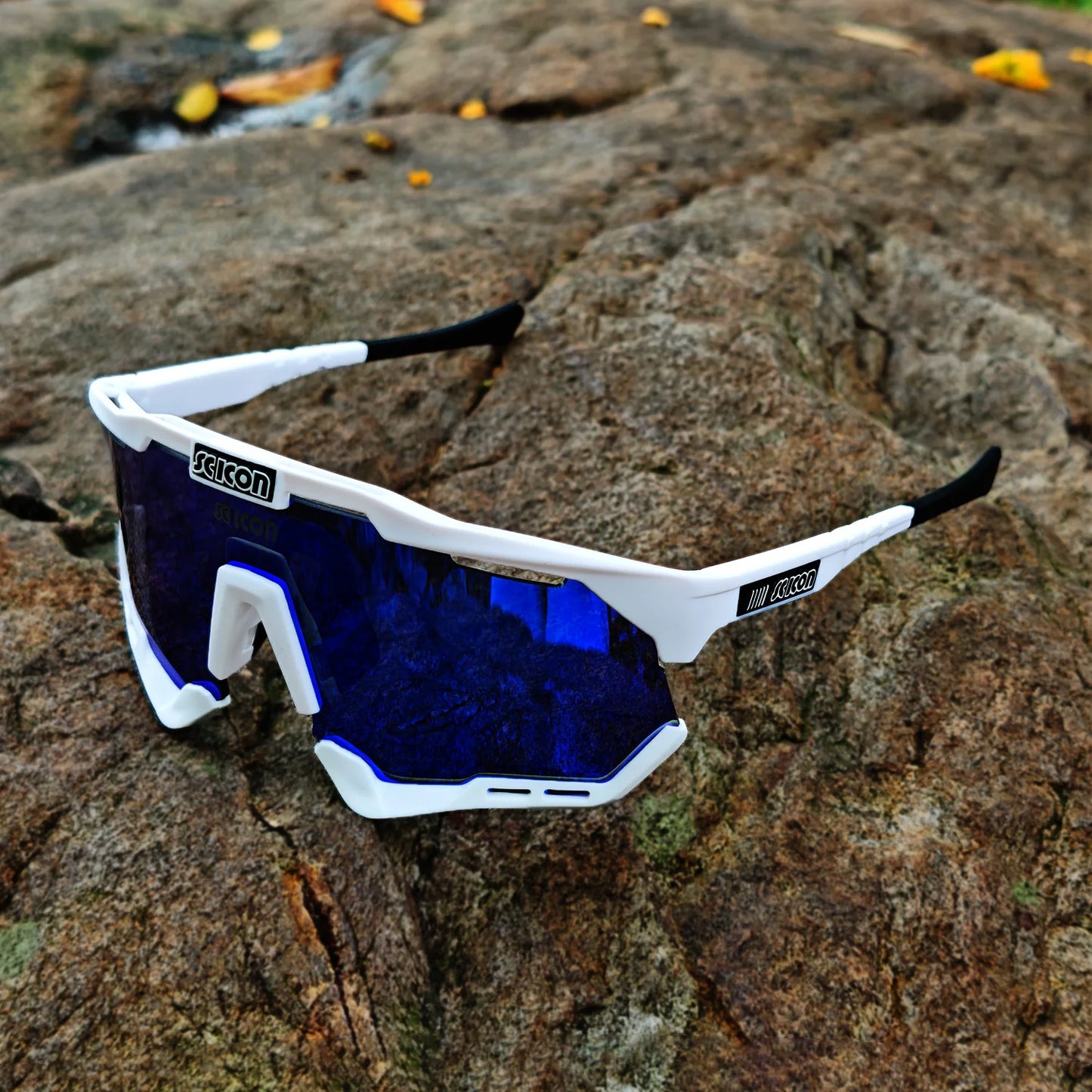 Aggressive Sport Shield Sunglasses