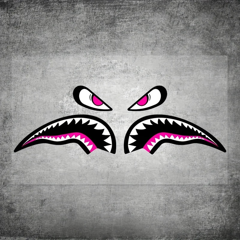 4PCS Set Shark Sticker for Bicycle