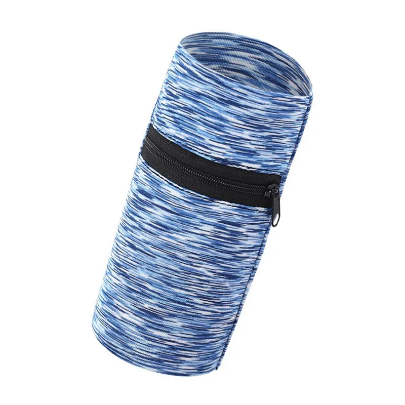 Wrist Wallet with Zipper Pocket