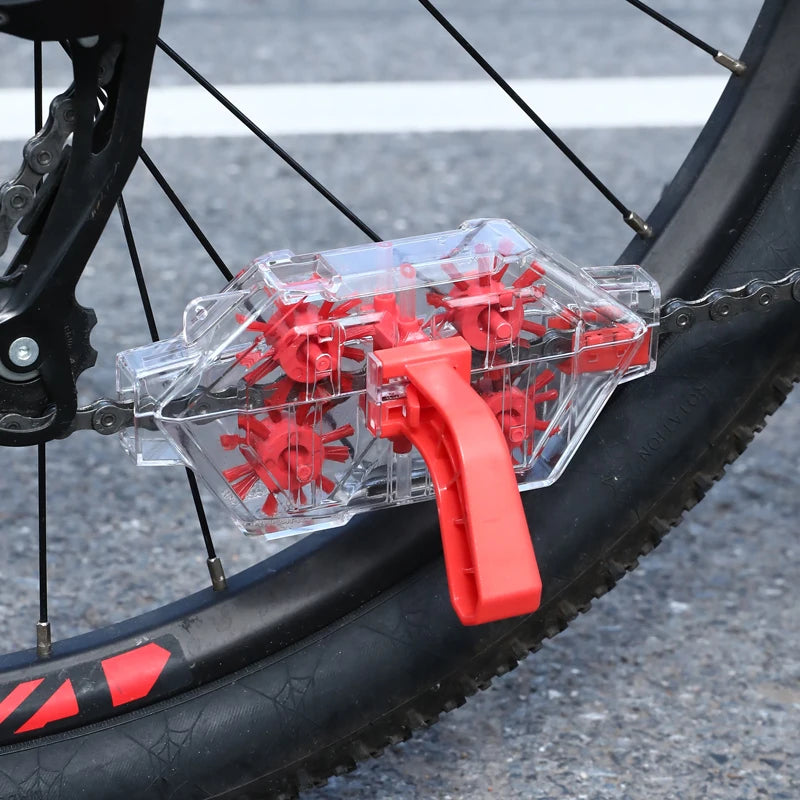 Bicycle Chain Cleaner Transparent Visual