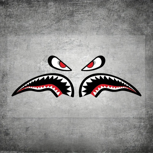 4PCS Set Shark Sticker for Bicycle