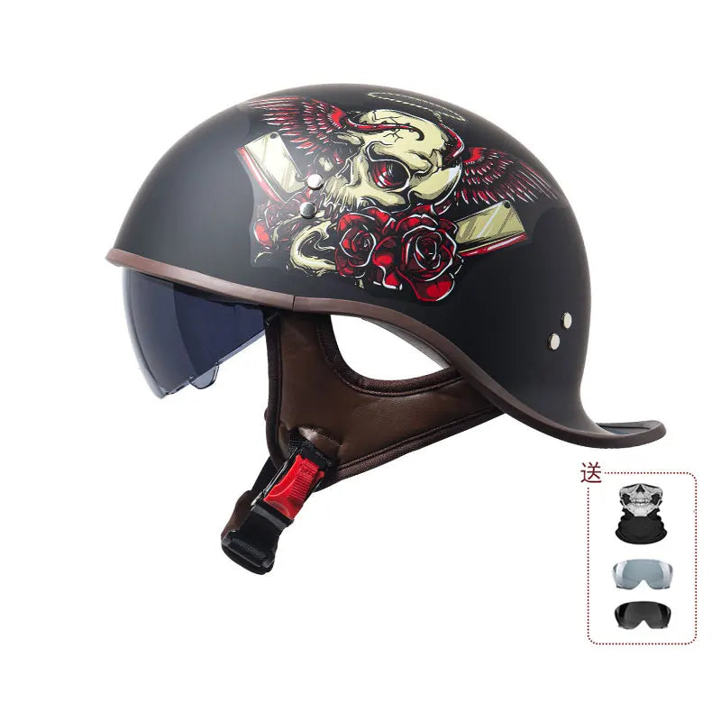 Retro Cruiser Half-Face Helmet