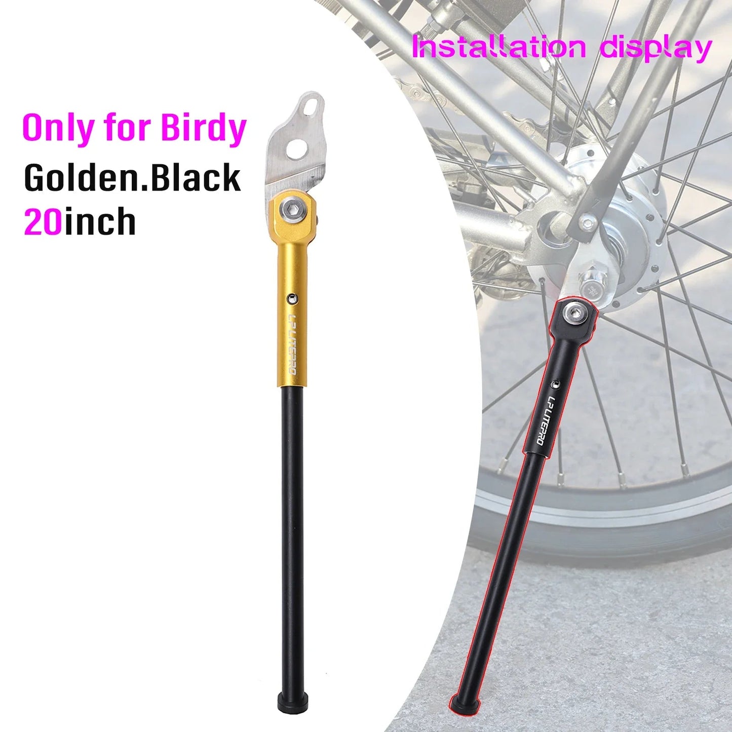 Fahrradständer aus Aluminiumlegierung