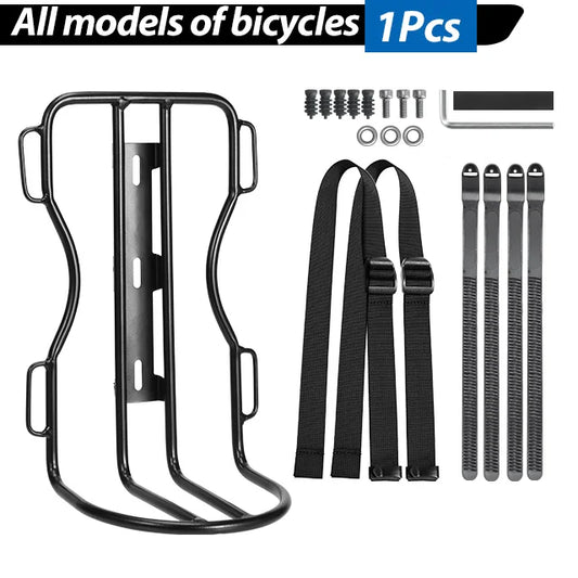 Front Fork Bicycle Pannier Rack