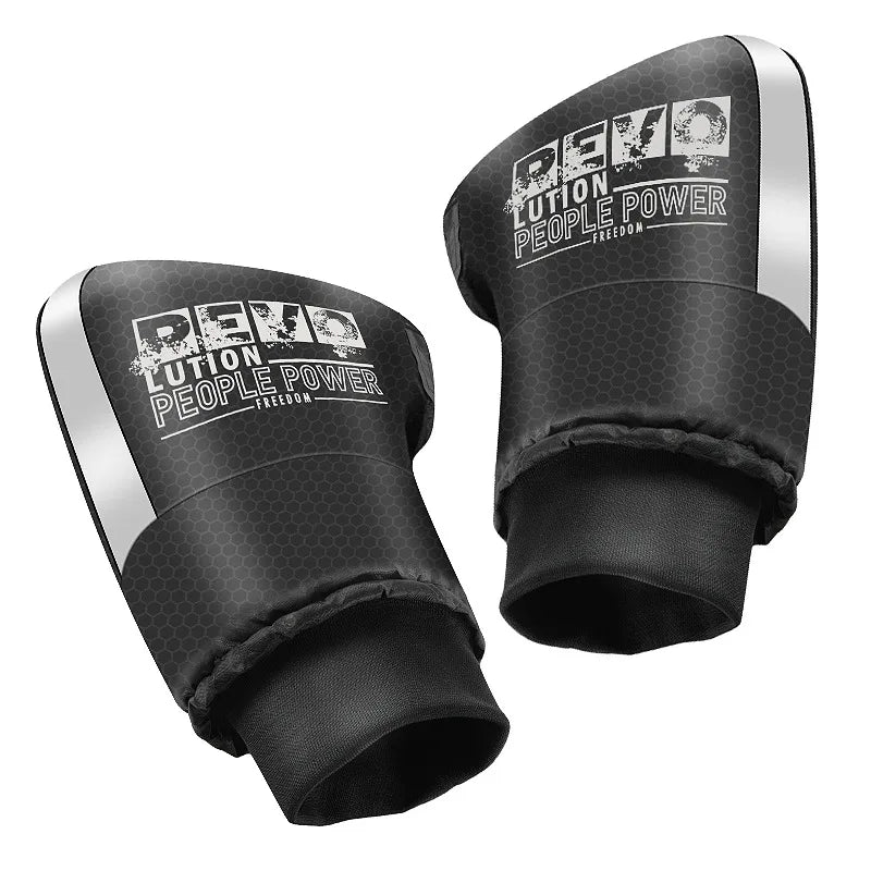 Wasserdichte und plüschgekleidete Lenkermuffs