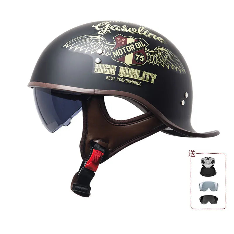 Retro Cruiser Half-Face Helmet