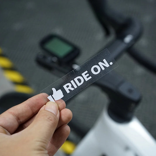 Ride On Thumbs-Up Bicycle Decals
