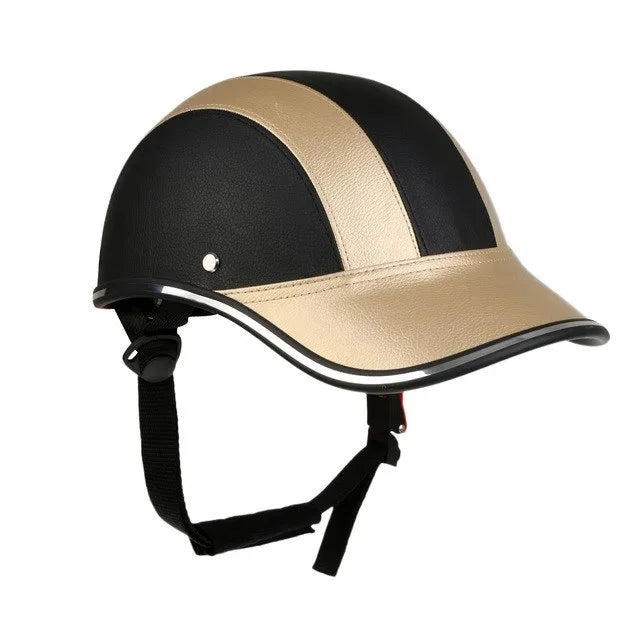 Classic Baseball Cap Style Half-Helmet