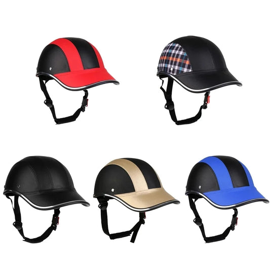 Classic Baseball Cap Style Half-Helmet