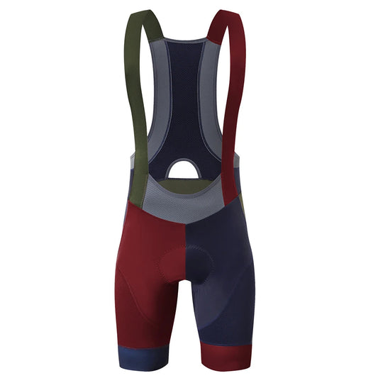 Shorts de babero en bicicleta que usan los hombres