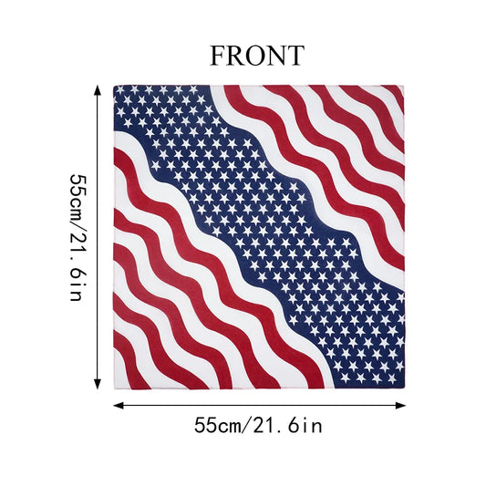 Cotton Bandana National Flag Cyclist