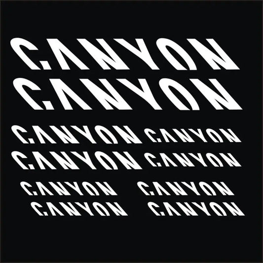 Autocollant vélo Canyon