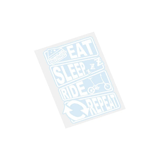 Reflective Waterproof Bicycle Frame Stickers – Top Tube Decals