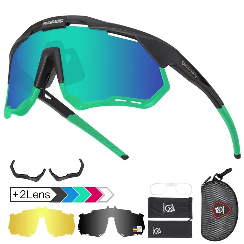 Sports Sunglasses with Modular Frame