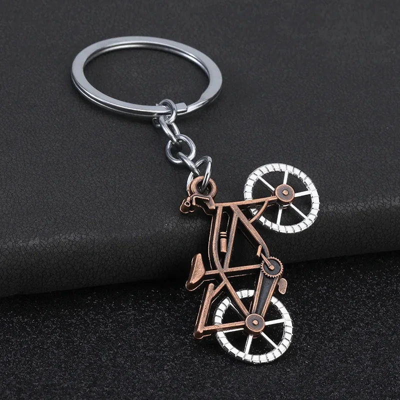 Vintage Bicycle Keychain