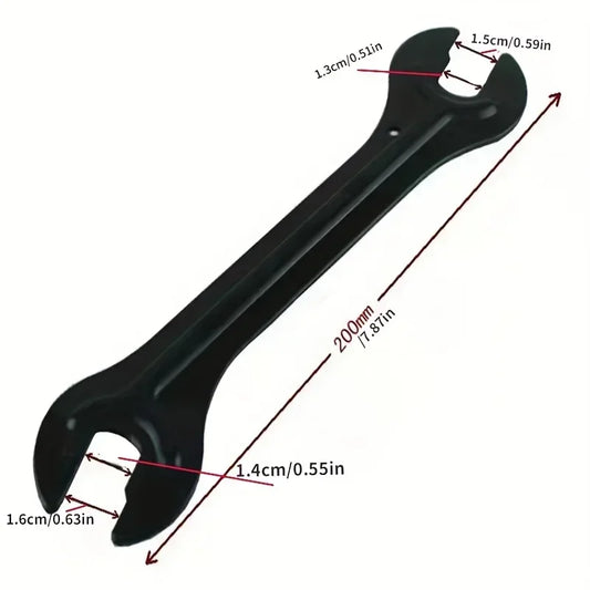 2PCS Steel Bicycle Wrench