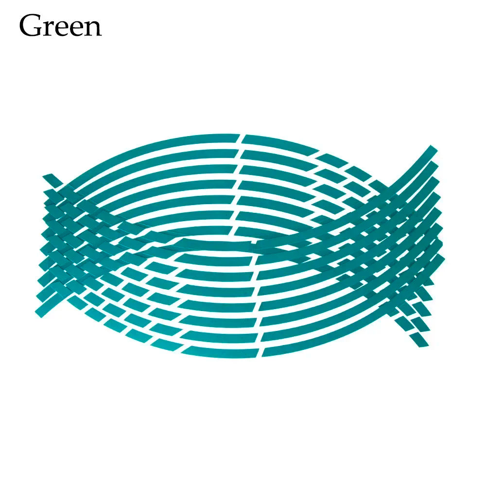 1 Set Tire Decals Trim Strips