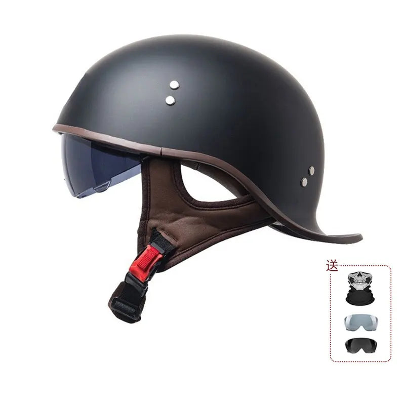 Retro Cruiser Half-Face Helmet