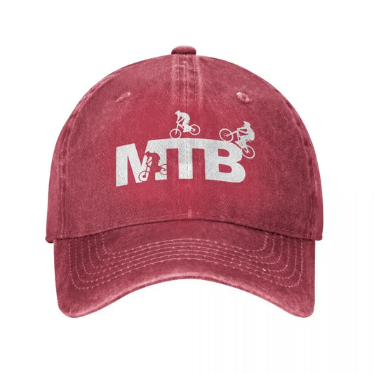 Distressed MTB Baseball Cap
