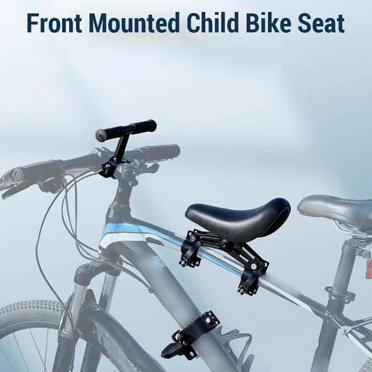 Front-Mounted Child Bike Seat with Handlebar