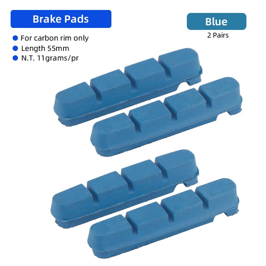 Plaquettes de frein colorées