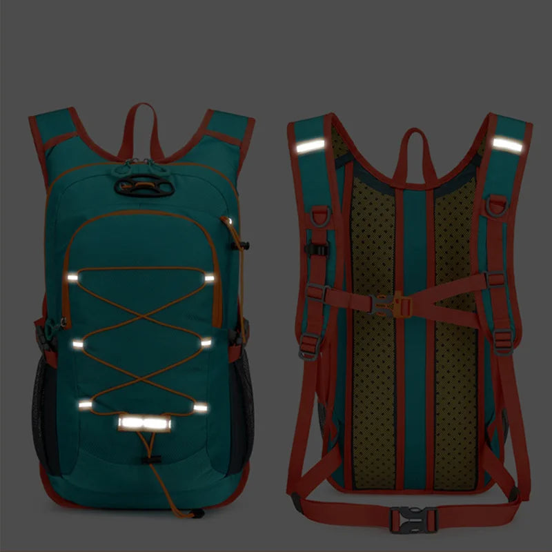 Rucksack mit Wasserbeutel, ergonomischem Riemen