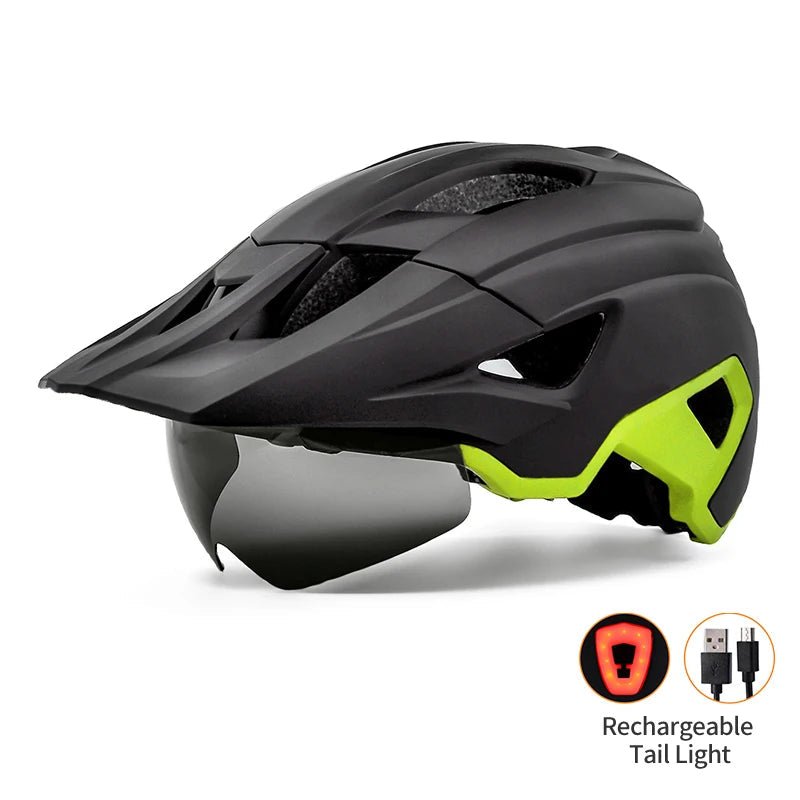 Adult Helmet with Sun Goggle Visor