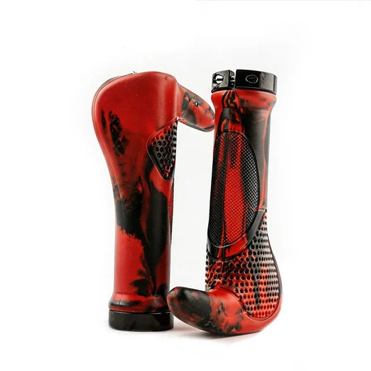 Ergonomic MTB Handlebar Grips – Anti-Slip, Shock-Dampening | 2 Styles