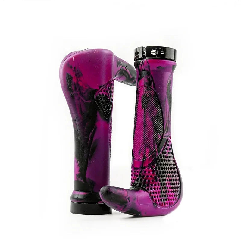 Ergonomic MTB Handlebar Grips – Anti-Slip, Shock-Dampening | 2 Styles